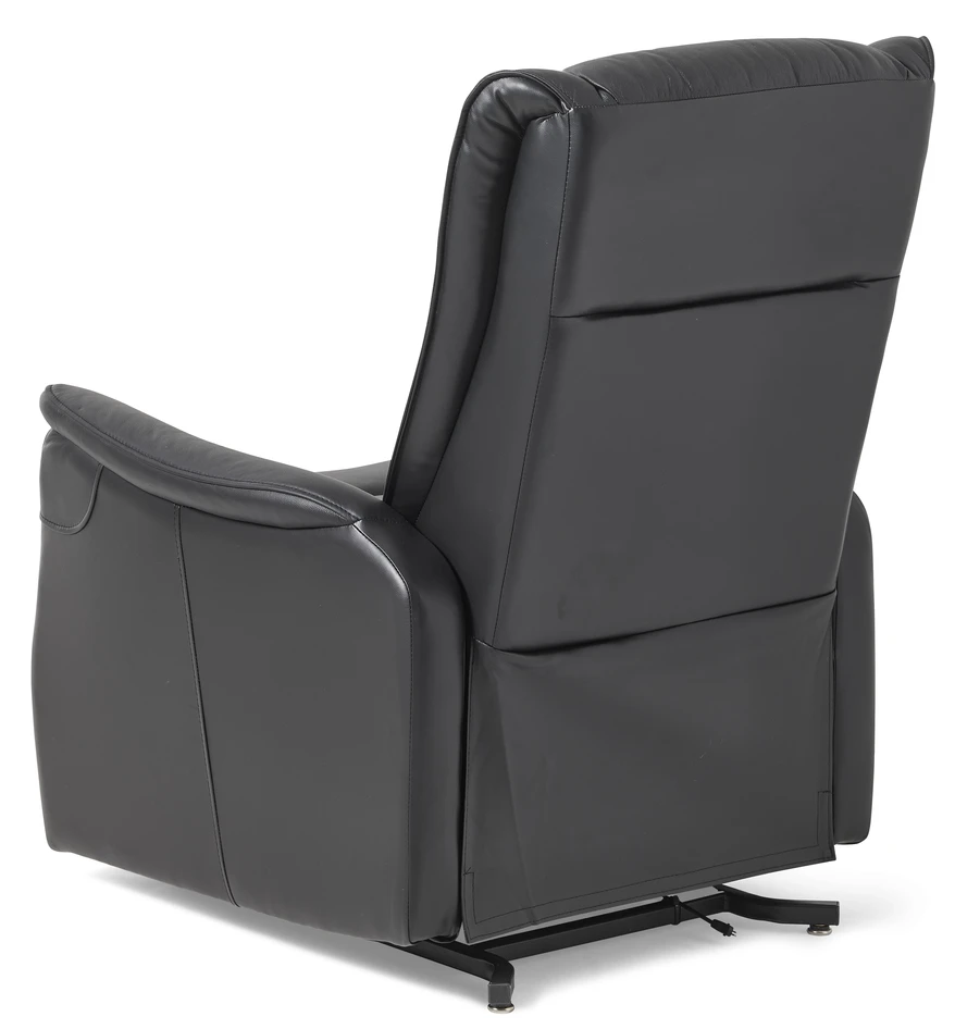 Elof XL - Recliner med lyfthjälp - Svart