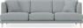 Macy Lux - 3-sits soffa XL - Turkos