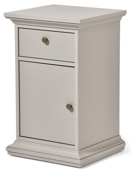 Elverum - Sängbord, 44x40x70 cm - Beige