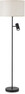 Elias - Golvlampa H150 Ø40 cm - Svart