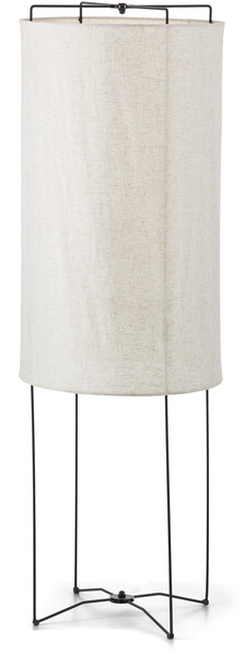 Hilma - Golvlampa, H120 Ø40 cm - Beige