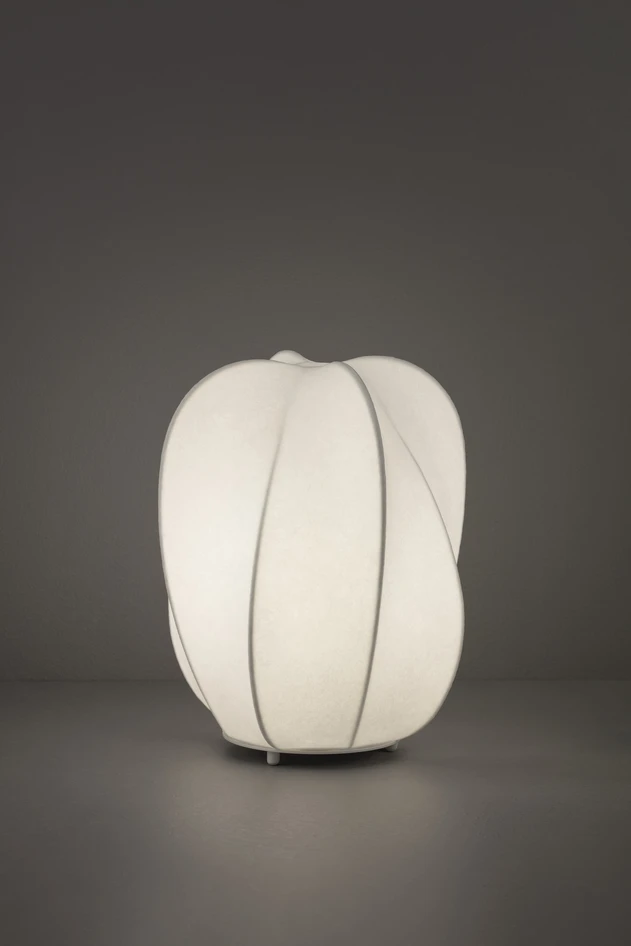 Abra - Bordslampa, H25 Ø22 cm - Vit