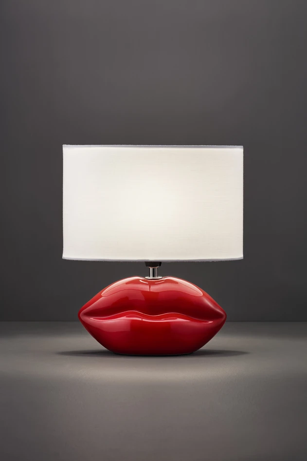 Valentina - Bordslampa H27 B24 cm - Röd