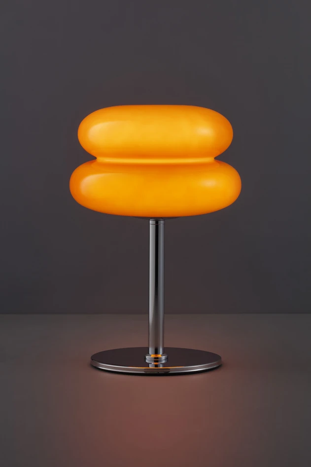 Boris - Bordslampa  H29 Ø20 cm - Orange