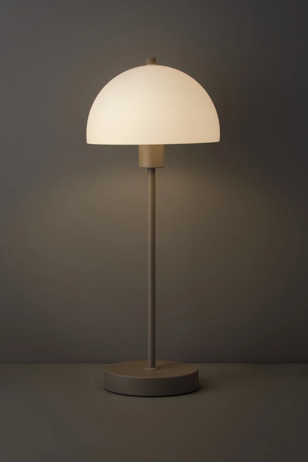 Vienda - Bordslampa H47,5 Ø19,5 cm - Brun