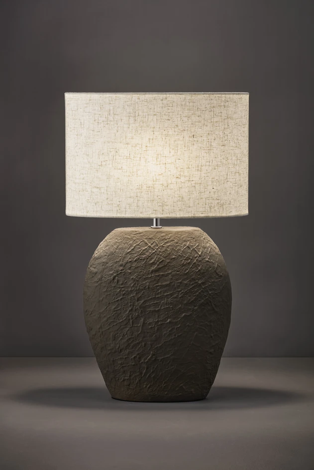 Liam - Bordslampa H53 B32 cm - Brun