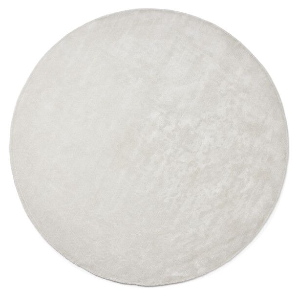 Calma - Vävd matta, Ø250 cm - Vit