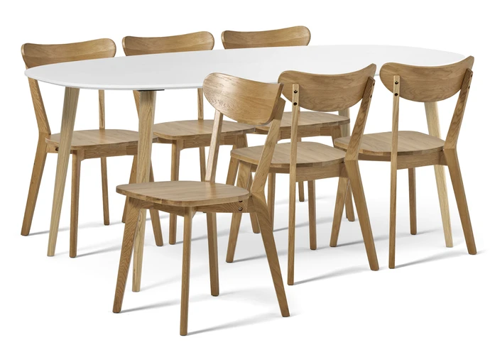 Plaine, Matgrupp med 6 stolar Ludvig