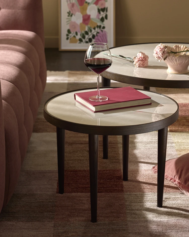 Tuva - Satsbord, Ø 55 H 42/Ø 80 H 47 cm - inspiration