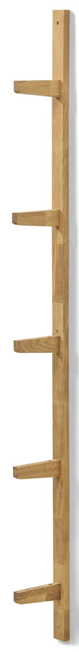 Living - Konsol för vägghyllplan, plats för 5 hyllplan, 4x1,8x149 cm - Beige
