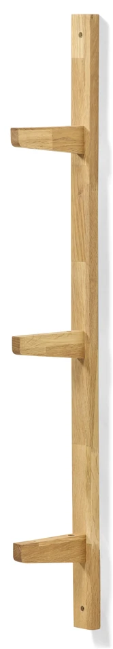Living - Konsol för vägghyllplan, plats för 3 hyllplan, 4x1,8x89,4 cm - Beige
