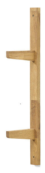 Living - Konsol för vägghyllplan, plats för 2 hyllplan, 4x1,8x59,6 cm - Beige