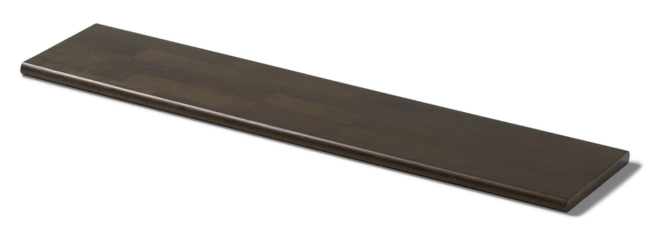 Axel - Vägghyllplan, 80x20x1,8 cm - Brun