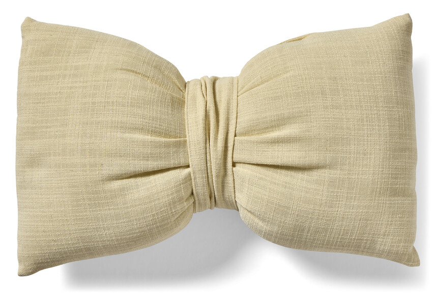 Marielle - Prydnadskudde, 30x50 cm - Gul