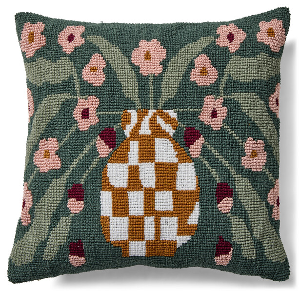 Bukett - Kuddfodral, 50x50 cm - Flerfärgad