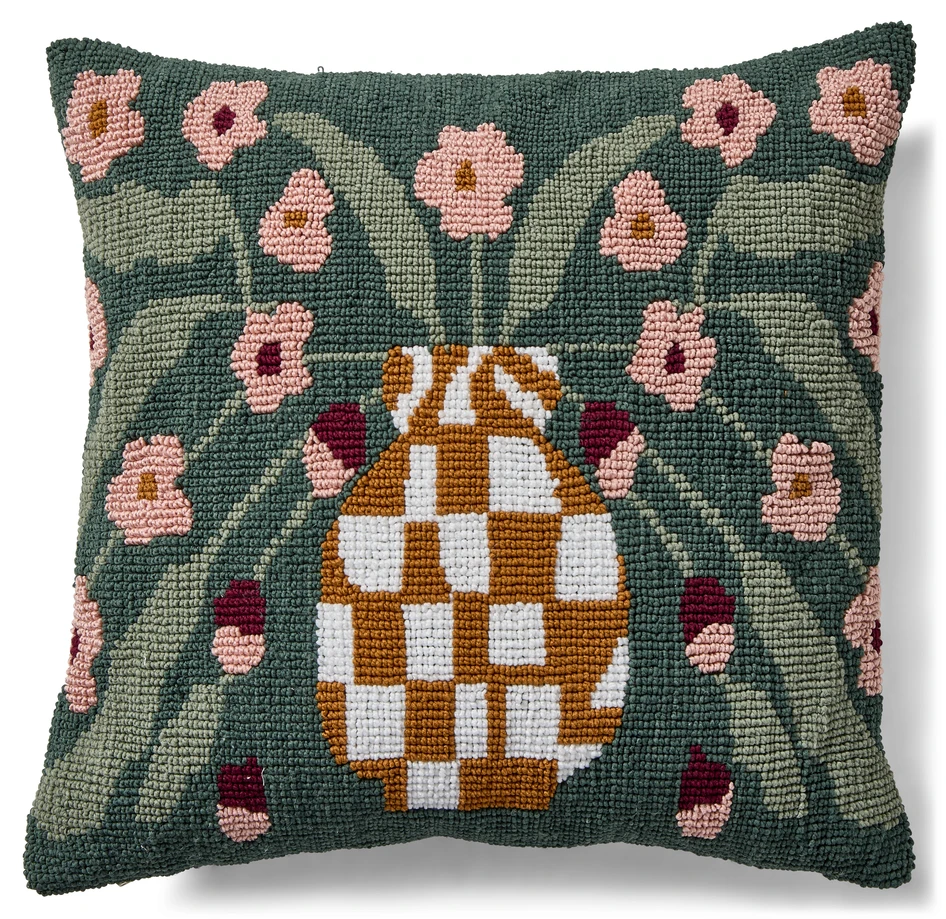 Bukett - Kuddfodral, 50x50 cm - Flerfärgad