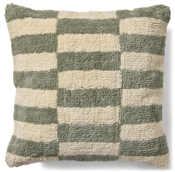 Allan - Kuddfodral, 50x50 cm - Grön