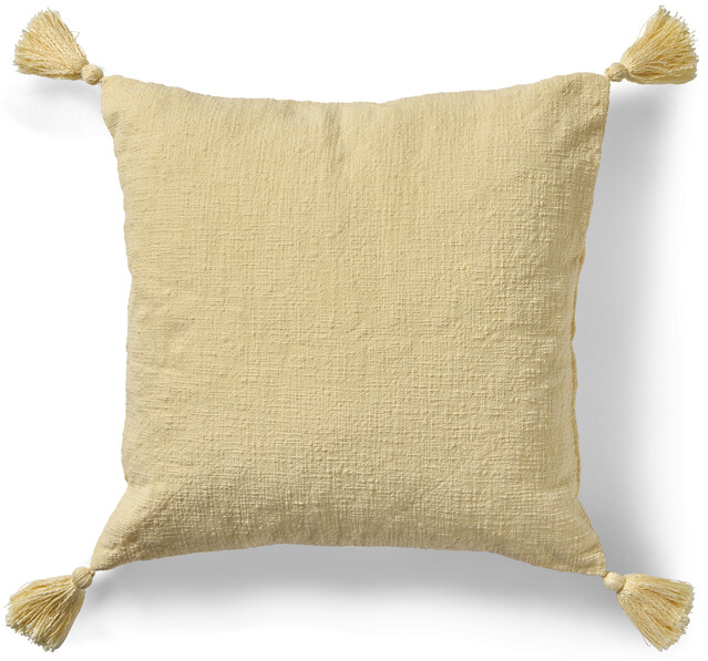 Sigrid - Kuddfodral, 50x50 cm - Gul