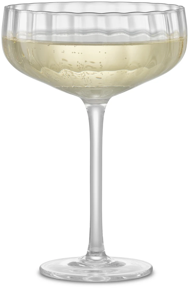 Elvira - Champagneglas Coupe, H 16 Ø 11 cm, 23 cl - Vit