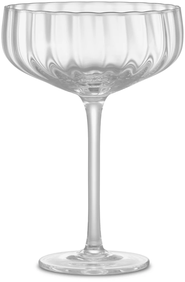 Elvira - Champagneglas Coupe, H 16 Ø 11 cm, 23 cl - Vit