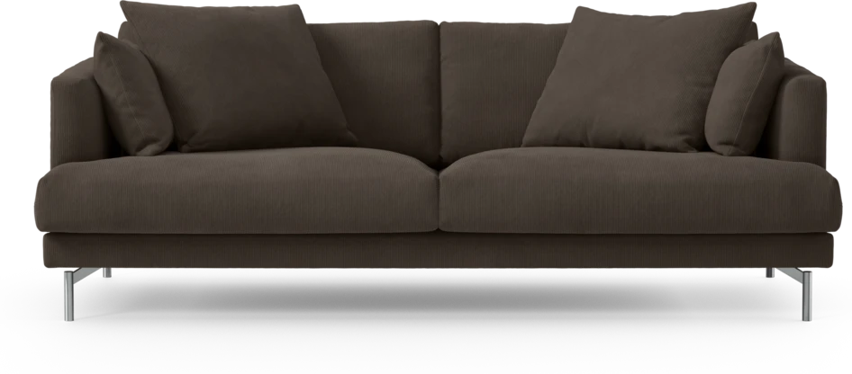 Harper - 3-sits soffa - Brun