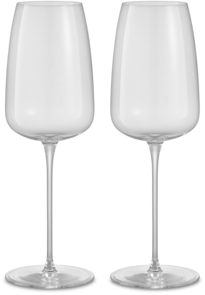 Veneto - Vitvinsglas, H 26 Ø 6 cm, 48 cl, 2-pack - Vit