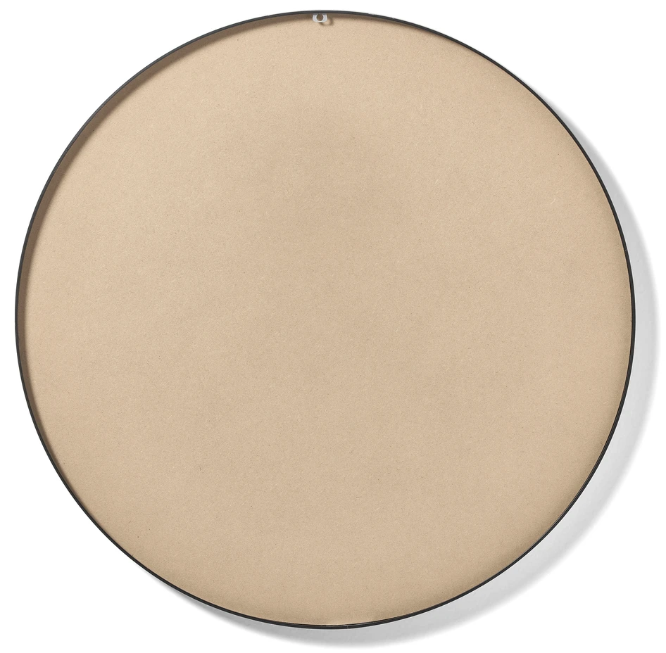 Gabriella - Väggspegel, Ø 80 cm - Svart