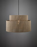 Tross - Taklampa, H38 Ø60 cm - Beige