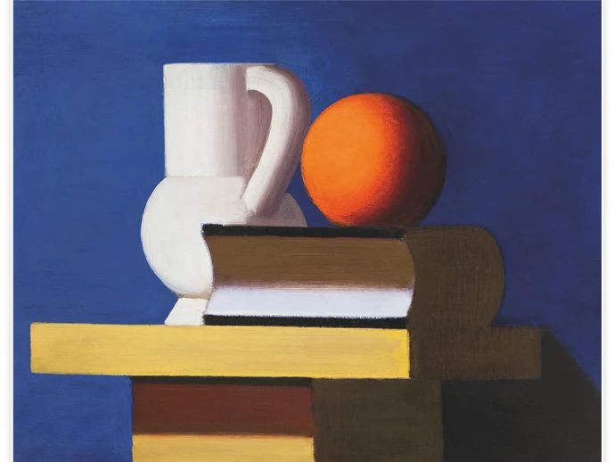 Arrangement with white jug, Poster