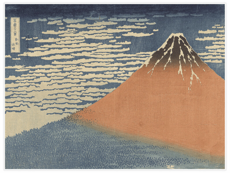 Clear Weather with a Southerly Wind - Poster