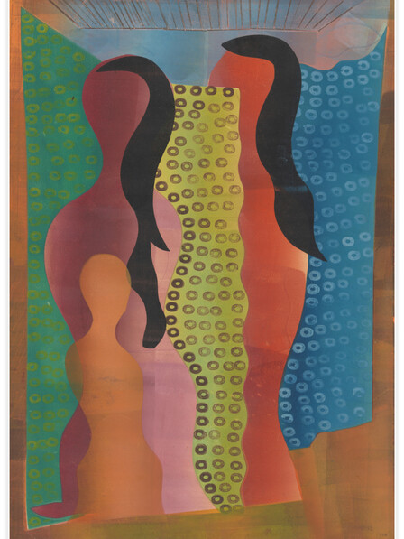 Compositie met figuren - Poster