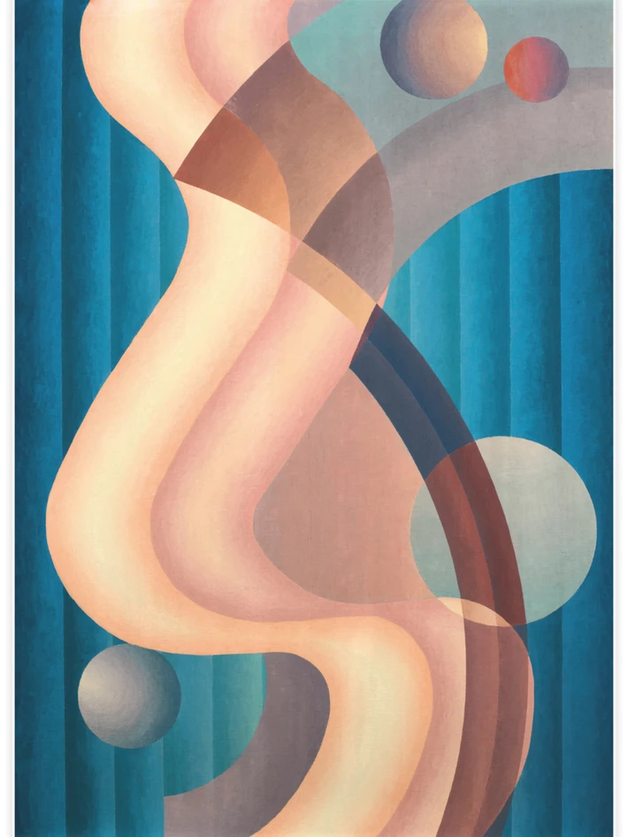 Composition No. 6 - Poster
