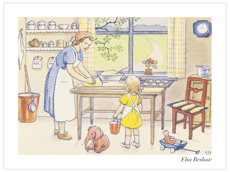 Duktiga Annika - Mamma bakar - Poster