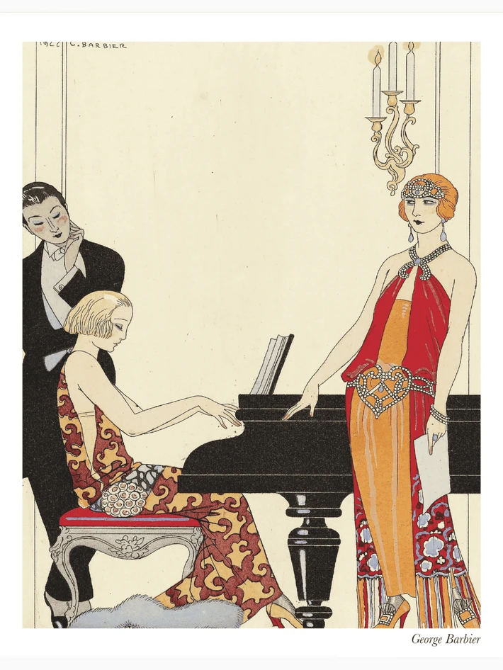 Falbalas et Fanfreluches almanach 2 - Poster