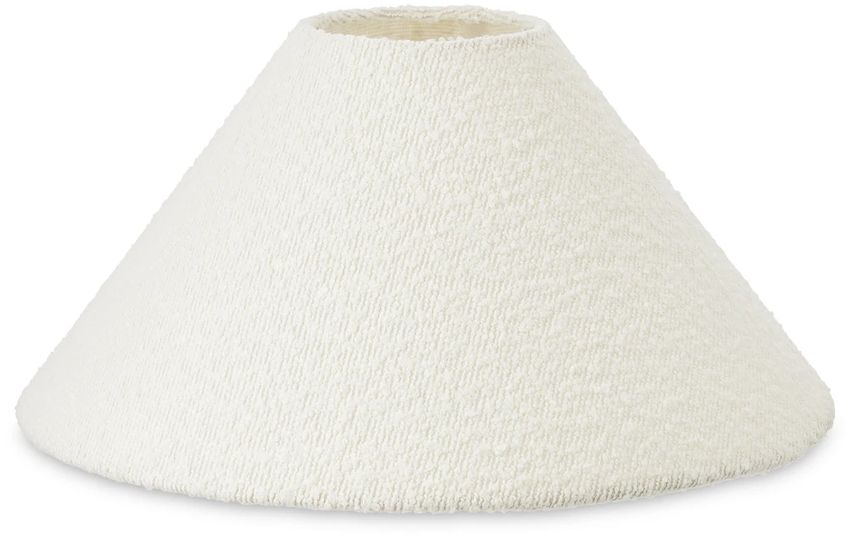 Eleonora - Lampskärm, Ø40-12,4 H19 cm - Vit