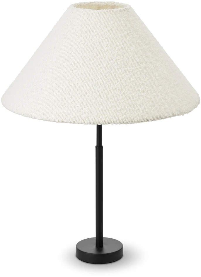Eleonora - Lampskärm, Ø40-12,4 H19 cm - Vit