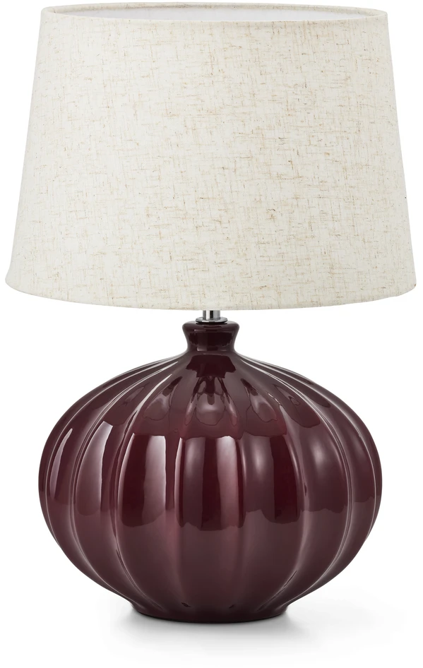 Pumpkin - Bordslampa, H42 Ø30 cm - Röd