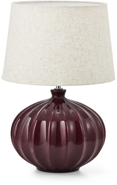 Pumpkin - Bordslampa, H42 Ø30 cm - Röd