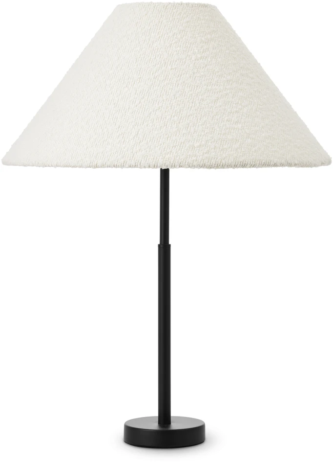 Eleonora - Lampskärm, Ø40-12,4 H19 cm - Vit