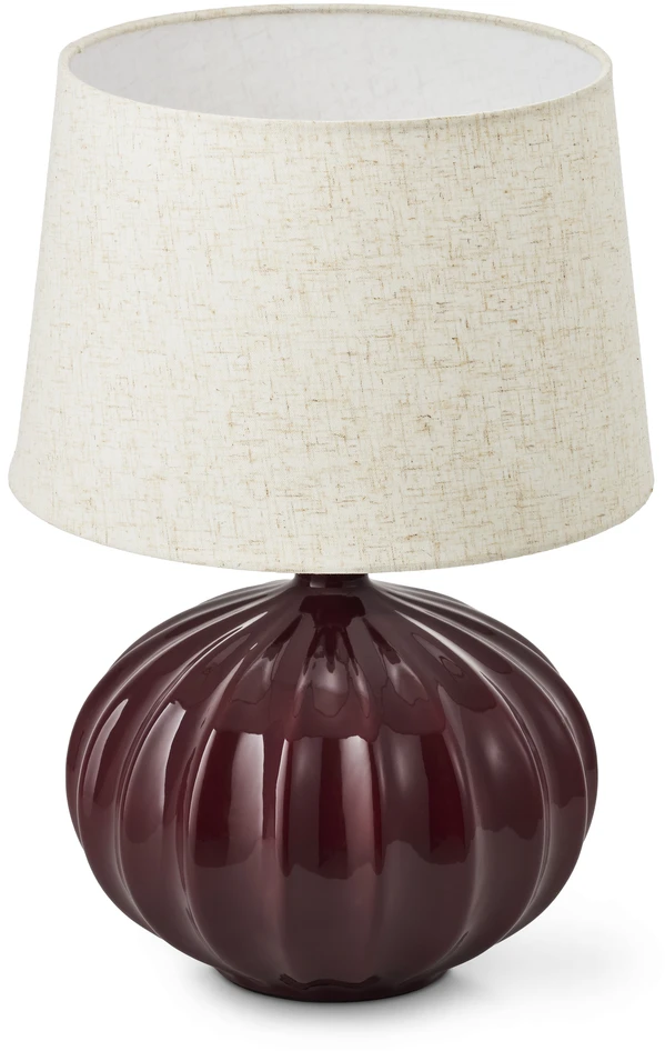 Pumpkin - Bordslampa, H42 Ø30 cm - Röd