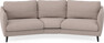 Madison - 3-sits soffa svängd, 90 cm - Beige