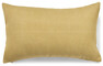 Torekov - Vattenavvisande utekudde, 30x50 cm - Gul