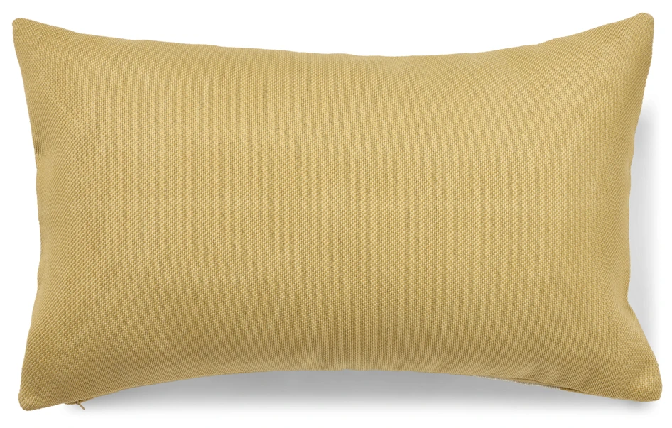 Torekov - Vattenavvisande utekudde, 30x50 cm - Gul