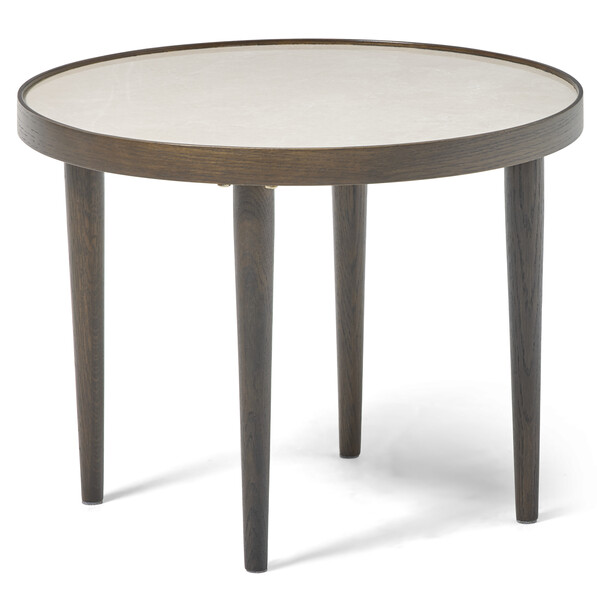 Tuva - Soffbord, Ø 55 H 42 cm - Brun