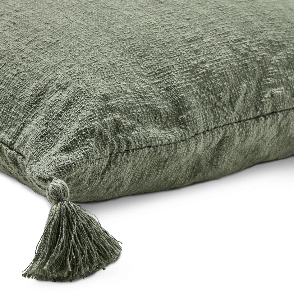 Sigrid - Kuddfodral, 50x50 cm - Grön