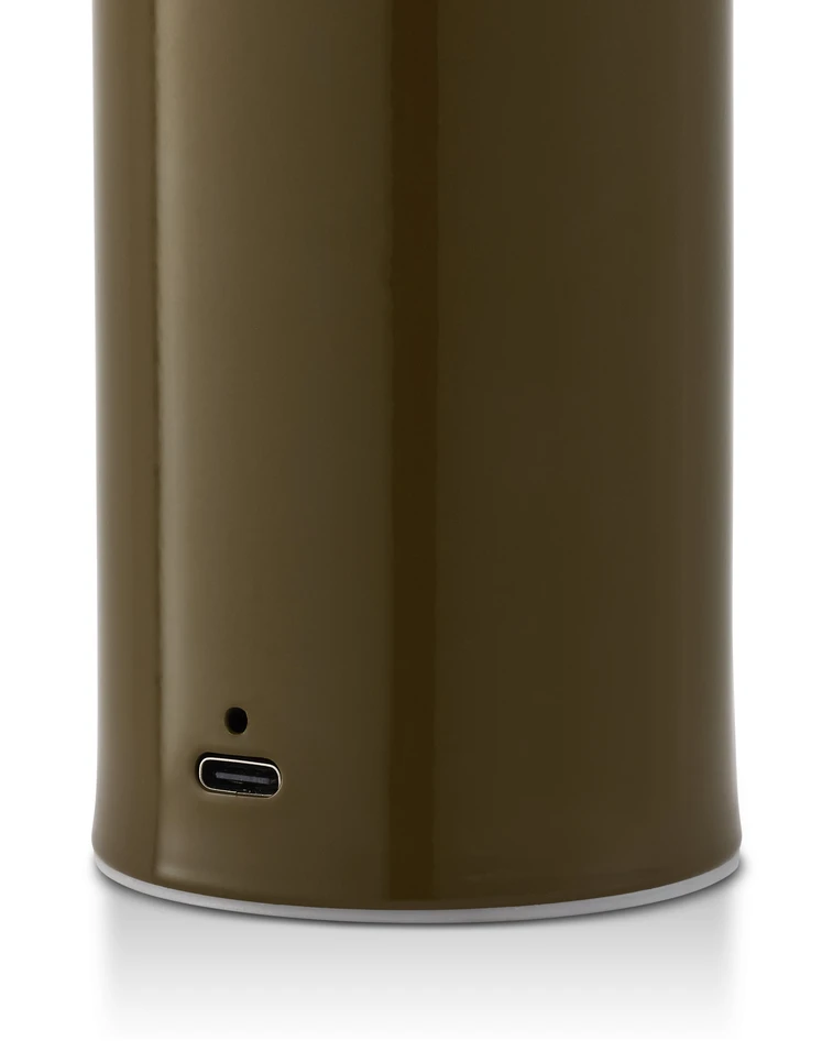Amos - Portabel bordslampa H25 Ø15 cm - Grön