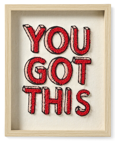 You got this - Tavla, H26,5 B21,5 cm - Flerfärgad