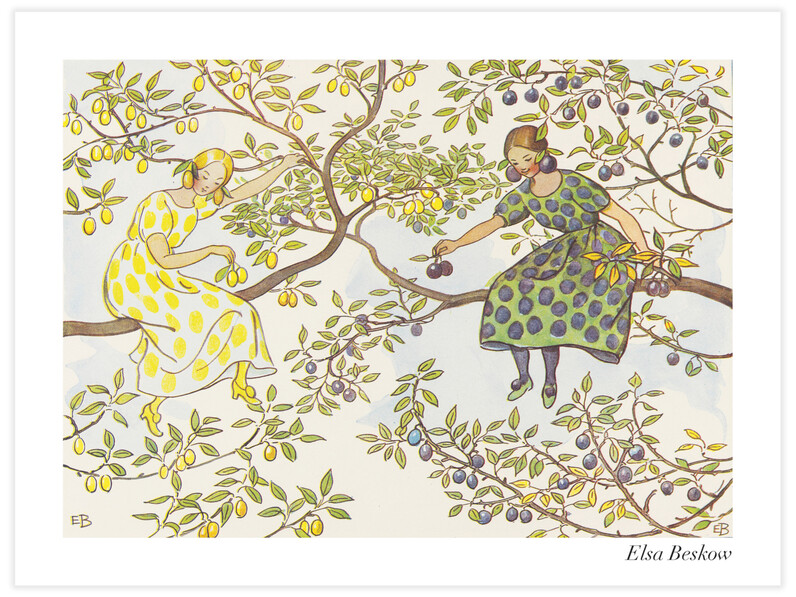 Fröknarna Plommon - Poster