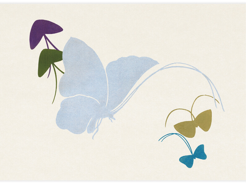 Japanese Butterfly No.2 - Poster