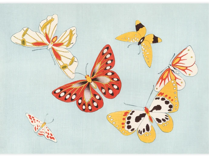 Japanese Butterfly No.7, Poster